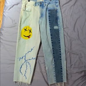 Customized jeans